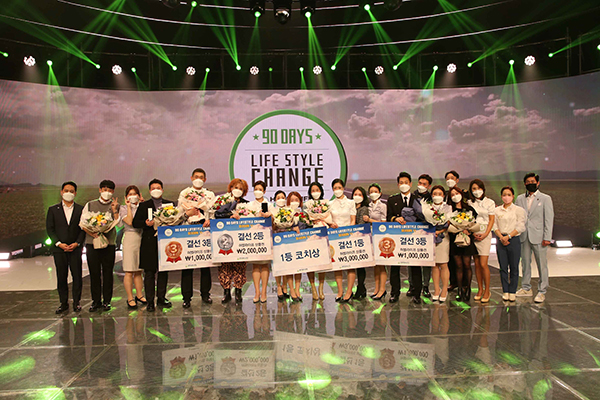 ▲ 둘째날 개최된 ‘90일 멤버 식스팩 챌린지’시즌6 결승전 모습.